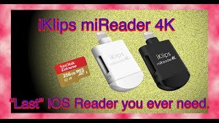 IKlips MiReader 4K [upl. by Auqinimod]