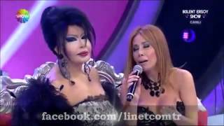 Linet  İsyan  Bülent Ersoy Show Tv Programı [upl. by Ayifas768]