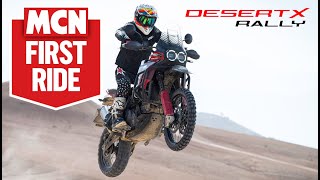 The 2024 Ducati Desert X Rally is the new KING of offroading  MCN Review [upl. by Alinna449]