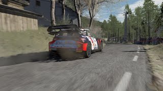 replay SS Gabiria Assetto Corsa Hyundai i20 WRC1 [upl. by Serles581]