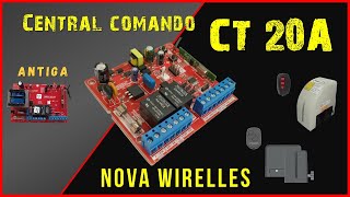 CENTRAL de COMANDO CT 20 A DA OMEGASAT TUDO SOBRE a NOVA PLACA WIRELESS [upl. by Gervais201]