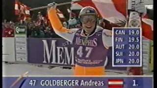 Andreas Goldberger  Kulm 1996 HQ [upl. by Aja]