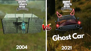 Unexplained Mysteries of GTA San Andreas  Definitive Edition  A Comparison [upl. by Sorodoeht]