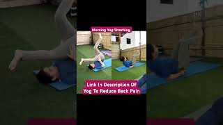 Lower Back Pain Relief Exercise l Yoga Back Stretches For Back Pain [upl. by Korman]