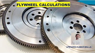 Flywheel Diameter  Cross Section  Rim  Calculation  Flywheel  Flywheel Basics  Engine Parts [upl. by Saiff]