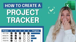 How to Create a Project Tracker in Excel 2 Scenarios [upl. by Ysied928]