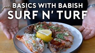 Surf and Turf Three Ways  Basics with Babish [upl. by Ilan]