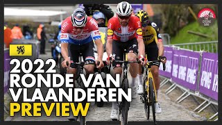 Tour of Flanders 2022 Preview Show  Who Will Win Ronde Van Vlaanderen Mathieu Van der Poel [upl. by Tillman]