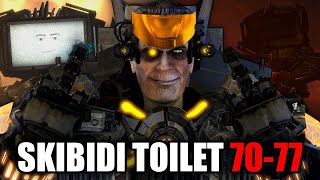 SKIBIDI TOILET CHARACTERS REACT TO  skibidi toilet 7077  2024 EDITION [upl. by Constantine]