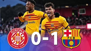 Girona vs Barcelona 01 La Liga 2023  MATCH REVIEW [upl. by Gabey809]