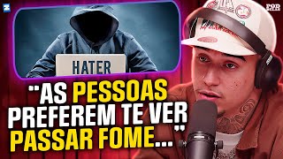 LIDANDO com hater na internet [upl. by Aruasi790]