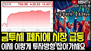 에코프로비엠 노무라는 등급 상향 국내증권사는 하향  뒷심 발휘하는 해리스 양 후보 승리 시나리오는  대선 D1 뉴욕증시 변동성 커지며 혼조 마감 [upl. by Nymzaj457]