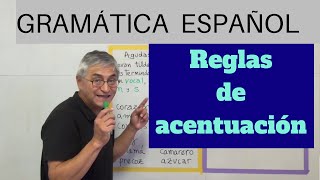 Reglas de la acentuación en español [upl. by Raybourne893]