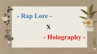 Holography low pitch x Rap Lore half part  Geometry Dash [upl. by Derfiniw]