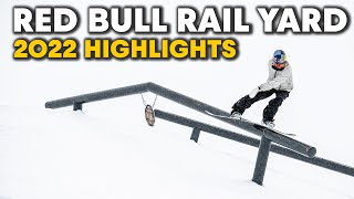 Next Level Rail Snowboarding  Red Bull Rail Yard 2022 Highlights [upl. by Natividad]