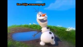 Frozen Olaf summer Lyrics Dutch [upl. by Ahsyat372]