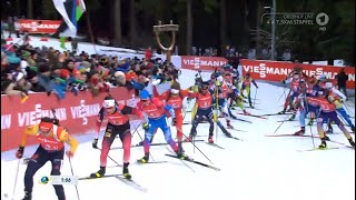 Biathlon  quot Staffel Herren quot  Oberhof 2020  quot Relay Men quot [upl. by Whipple]