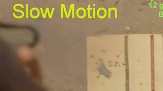 Slow Motion Bullets amp 00 Buckshot SEE THE PELLETS [upl. by Greg]