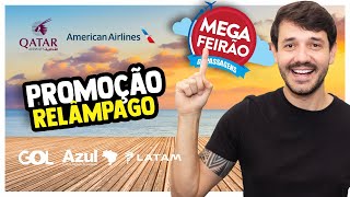 PROMOÇÃO DE PASSAGEM AÉREA NACIONAL E INTERNACIONAL PROMOÇÃO RELÂMPAGO [upl. by Yoho]