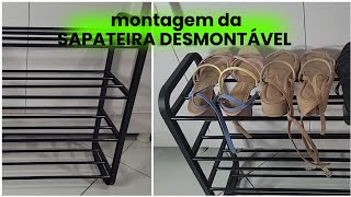 SAPATEIRA DESMONTÁVEL COMO MONTAR [upl. by Carolyne]