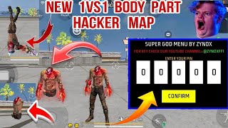 😱 FreeFire New Craftland 1vs1 Hide Body Part Hack Map Code Kya Hai 🤔  Full Details Video ❓️ [upl. by Adnawaj]