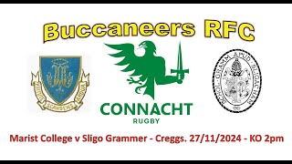 Marist College V Sligo Grammer  Nov 2024 [upl. by Osnola345]