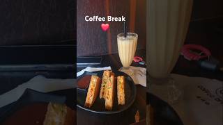 Veg Grilled Sandwich With Cold Coffee  Coffee Break ❤️  shorts viralvideo ytshorts short [upl. by Jewel803]