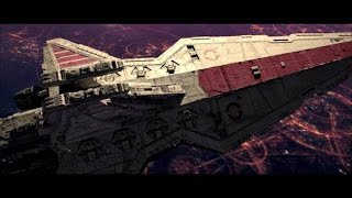 Star Wars Episode III Revenge of the sith part 1 of 9 Battle over coruscant [upl. by Yentiw]