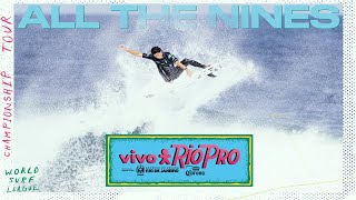 All The Nines From Recent Times At The Vivo Rio Pro Presented By Corona [upl. by Epilef361]