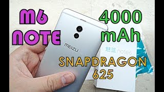 Meizu M6 Note  First Impressions Snapdragon 625 4000mAh Flyme6 mCharge [upl. by Annaet]