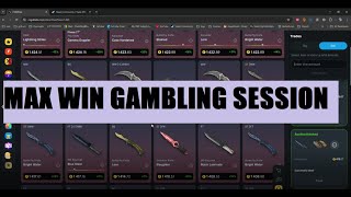 WINNING 1000 ON CSGOFAST CS GAMBLING [upl. by Seften]