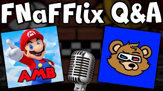 AmazingMarioBros Interviews FNaF Flix [upl. by Enavi]