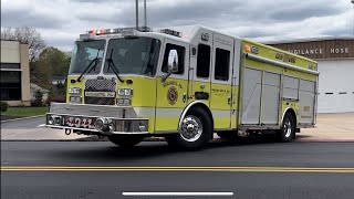 VIGILANCE HOSE CO 1 RESPONDING 81024 [upl. by Sinclair]