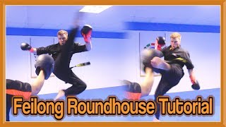 Feilong Roundhouse Kick Tutorial Scott Boyka Adkins Signature Move  GNT How to [upl. by Senga]