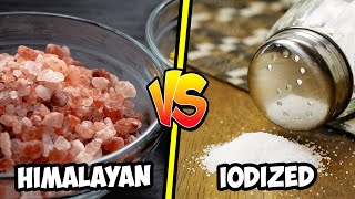 Iodized Salt vs Himalayan Pink Salt [upl. by Delmor474]