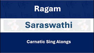 Ragam Saraswathi  Aarohanam Avarohanam [upl. by Dloreh]