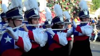 All Lubbock Marching Band Disneyland New Years Eve 2011 [upl. by Nnylarej132]