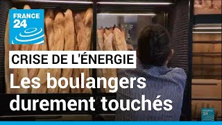 France  les boulangers durement touchés par la crise de lénergie • FRANCE 24 [upl. by Nnaeed]