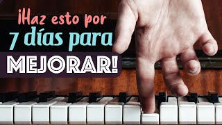 ¿Cómo soltar los dedos en el PIANO ⚡ ¡3 Ejercicios para tocar RÁPIDO [upl. by Nilesoj]