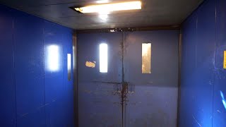 1971 Lifton inground hydraulic freight elevator upgraded  Centrumgaden 3 Ballerup Denmark [upl. by Ethan359]