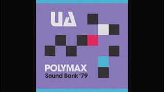 Universal Audio PolyMax  Sound Bank 79  Vintage Patches [upl. by Dhiman]