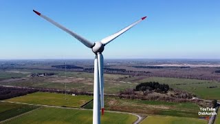 198 Meter weltgrößte Windkraftanlage E 126 Onshore Windenergieanlage von Enercon Windrad Windenergie [upl. by Conlen]