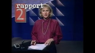 Rapport SVT 19910314 [upl. by Neerak]