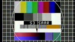 S3 Südwest 3  SAAR  Testbild mit Werbung Dieter Thomas Heck 1981 Video 2000 [upl. by Htnnek467]