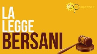 Legge Bersani  Guide di Chiarezzait [upl. by Kantos]