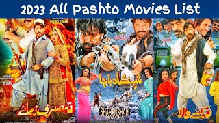 2023 All Pashto Movies List  Shahid Khan  Arbaaz Khan  Jahangir Khan  Pashto Industry [upl. by Ahsemrac421]