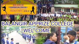 BALANGIR APPRIZE COLLEGE [upl. by Esyli342]