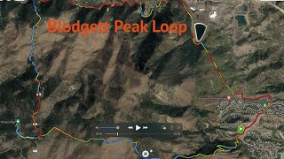 Blodgett Peak loop trail run SD 480p [upl. by Lamrouex]