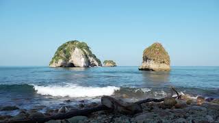 Relaxing Ambience Beach Sounds Mismaloya Puerto Vallarta México [upl. by Hrutkay]