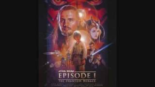 Star Wars Episode 1 Soundtrack Star Wars Main Title And The Arrival At Naboo [upl. by Annoynek]